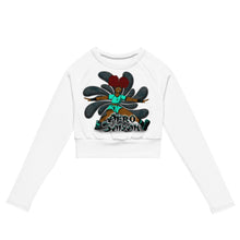 Load image into Gallery viewer, Afro Saiyan long-sleeve crop top
